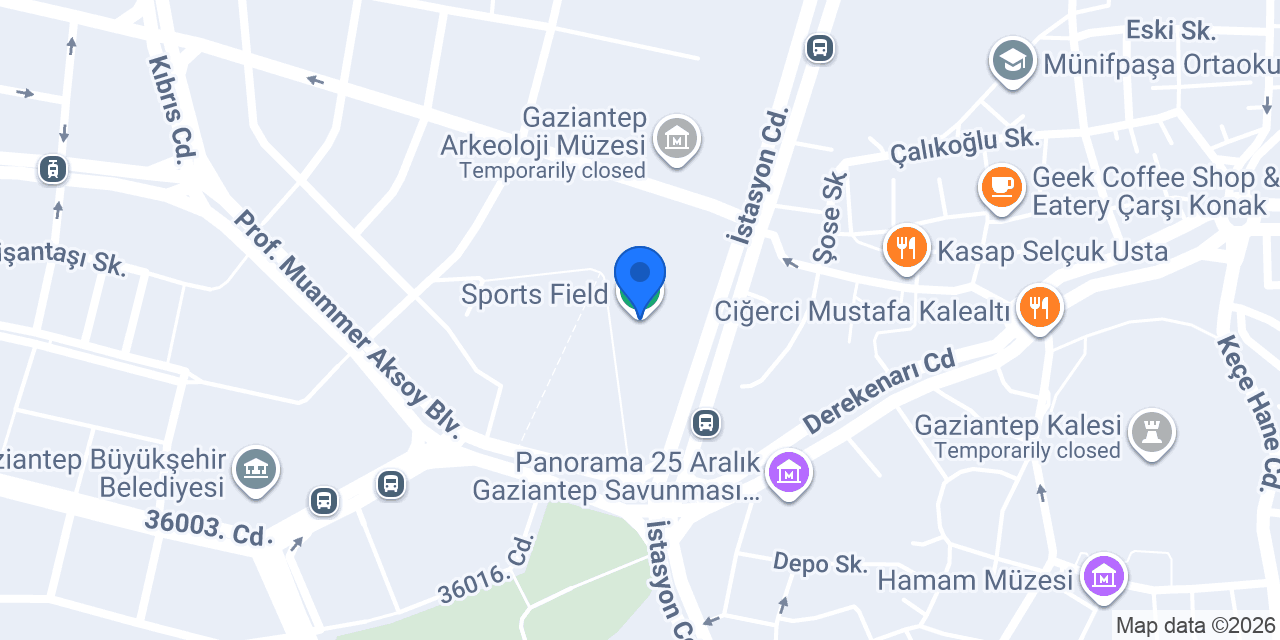 Ezogelin Konuk Evi konumu