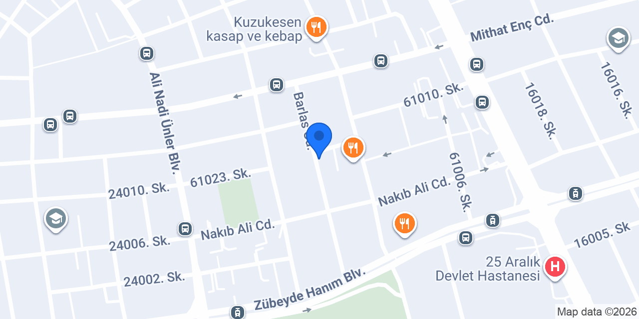 İnci Kasabı konumu