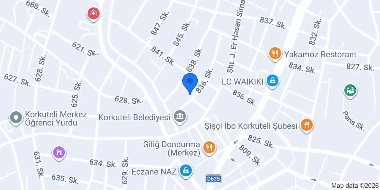 Rehber 07 Emlak & İnşaat konumu