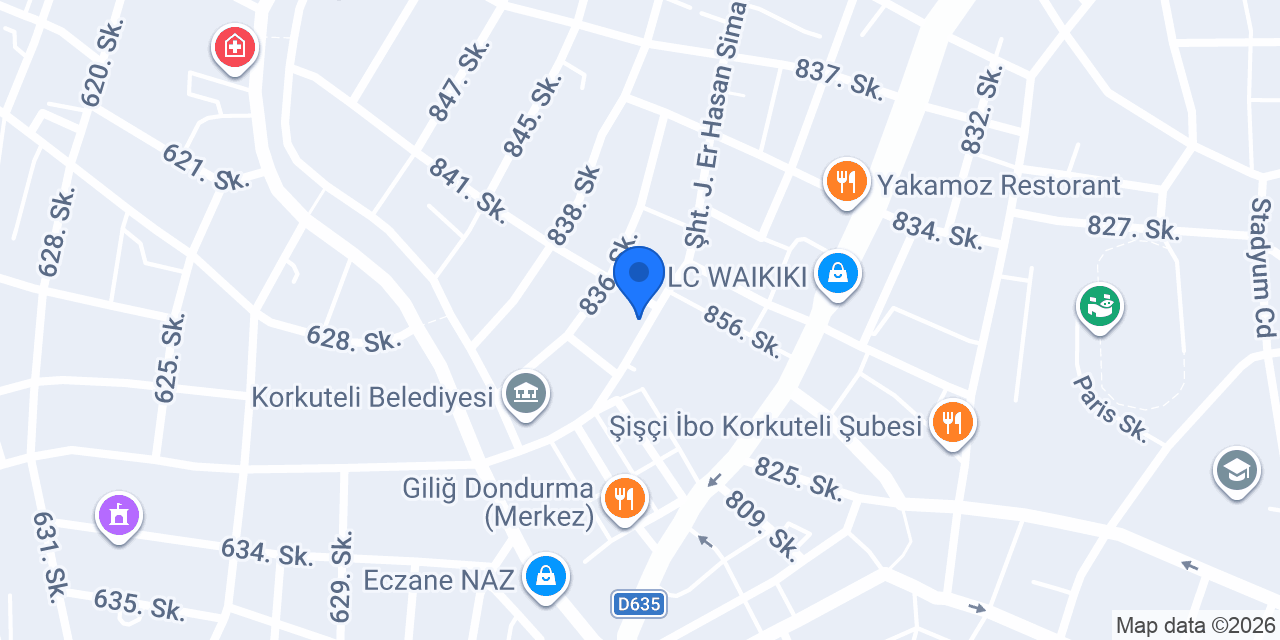 YAVAŞLAR TİCRET SONER YAVAŞLAR konumu