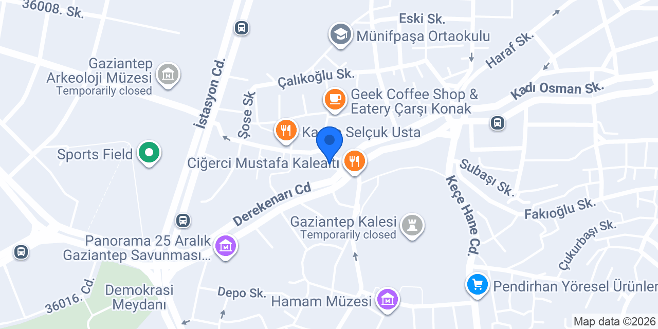 Kebapçı Necdet konumu