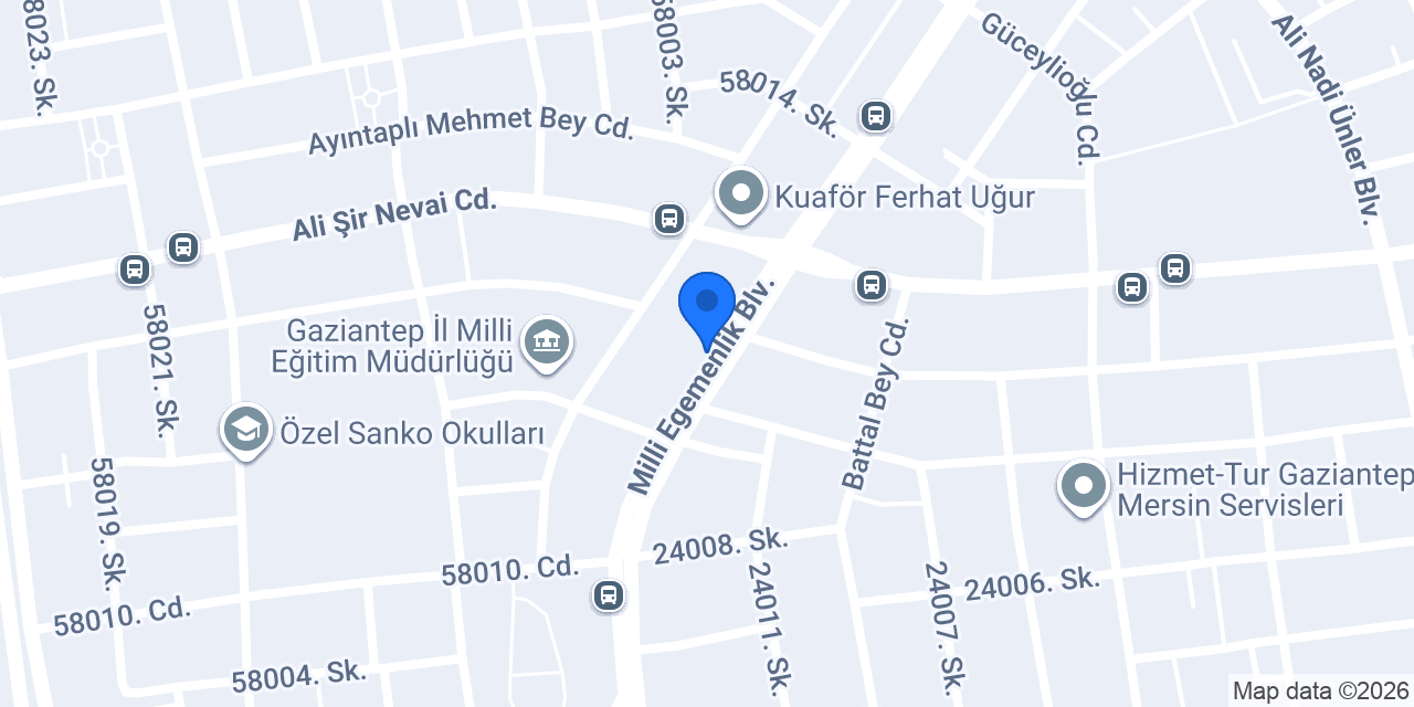 Eczane Şeker konumu