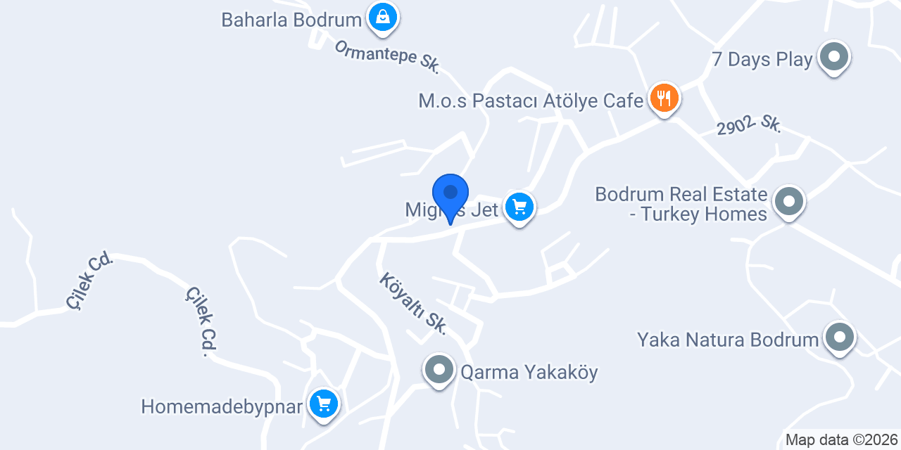 BERFİN ECZANESİ BODRUM konumu
