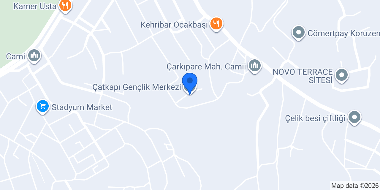 Çatkapı Gençlik Merkezi konumu