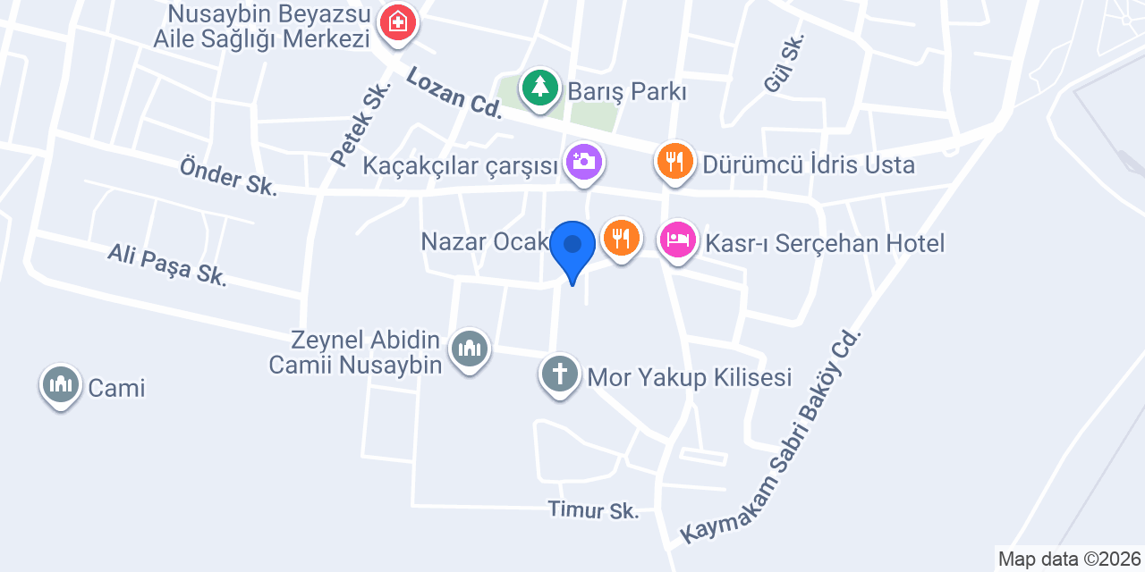 Nusaybin Uğur Lisesi konumu