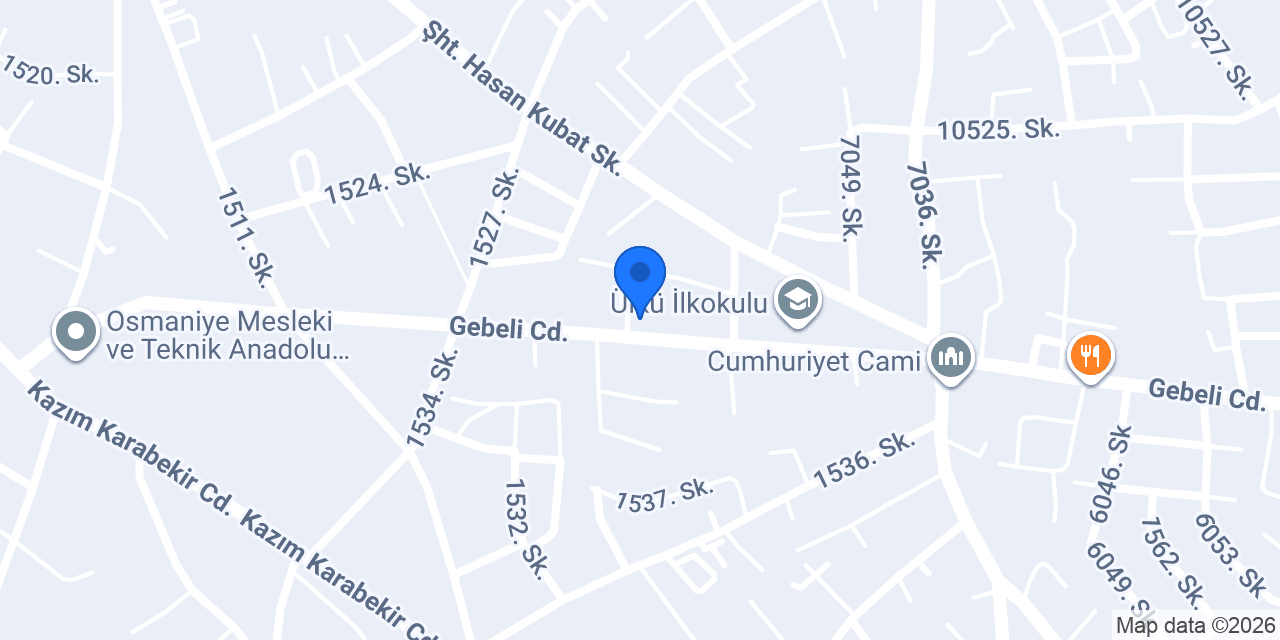 Asöz Asansör konumu