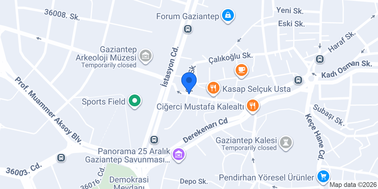 1881 Cafe konumu