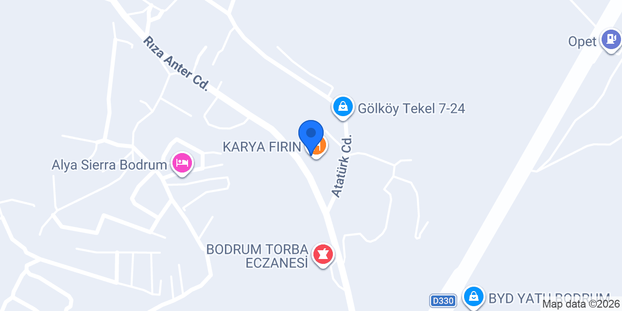 Torba Unlu Mamulleri konumu