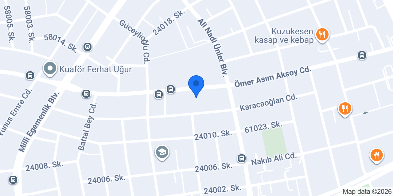KUAFÖR SEVGİ konumu