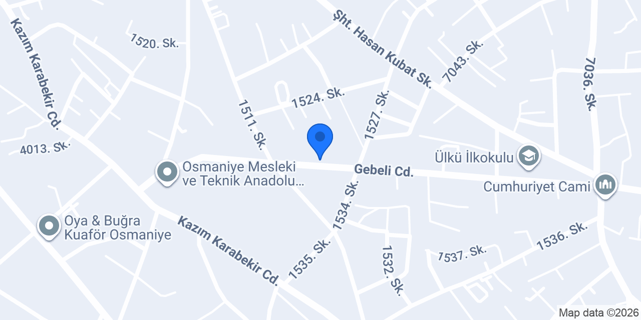 Beypazarı Osmaniye konumu