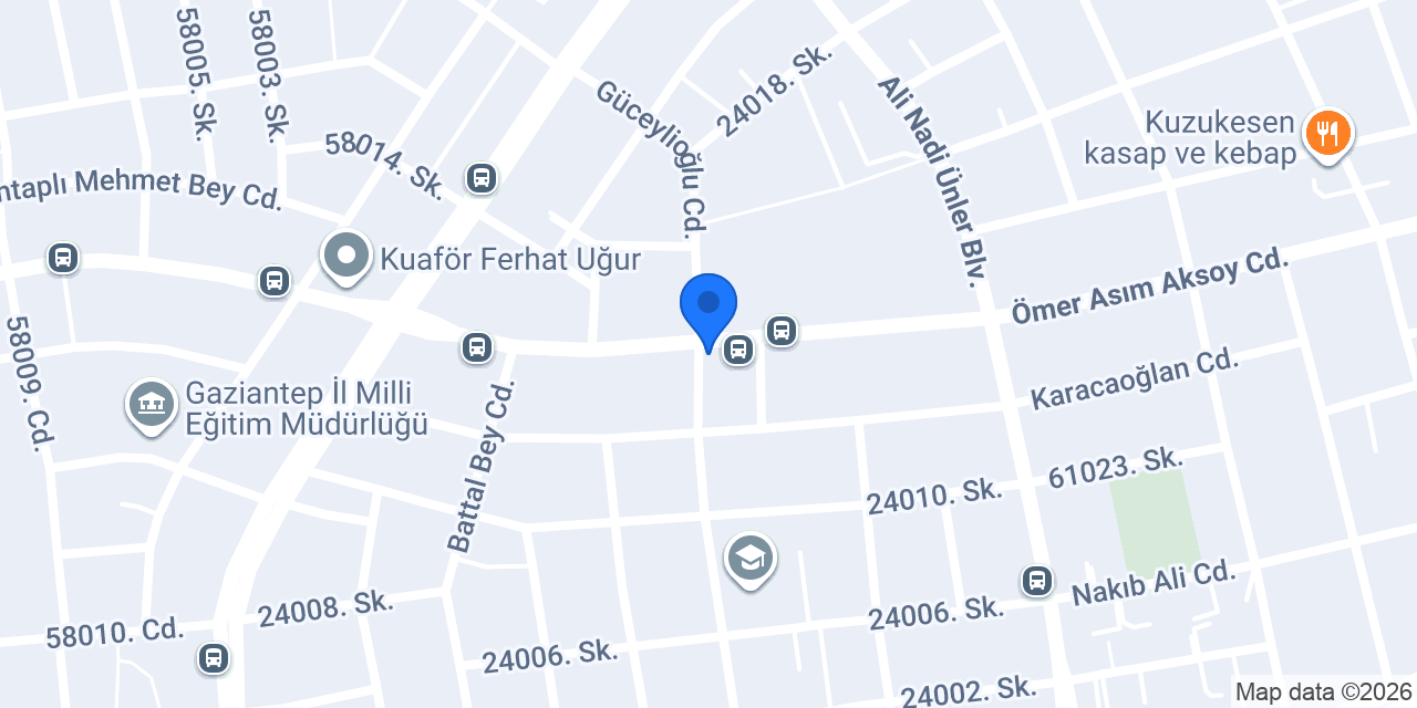 Ballı Taksi konumu