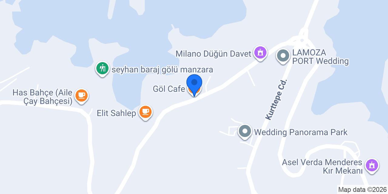 Göl Cafe konumu