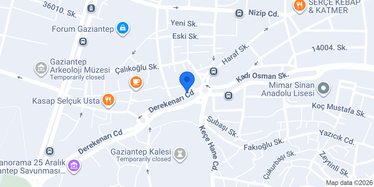 Baklavacı Bahçecioğlu konumu