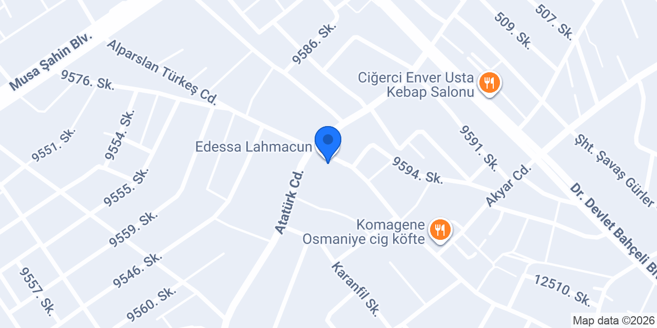 FLOR'EM ÇİÇEK EVİ Osmaniye konumu