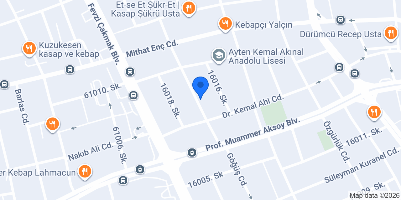 Murat Erkek Kuaförü konumu