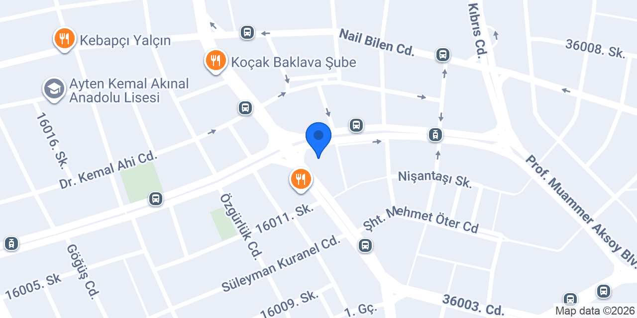 Budget Gaziantep konumu