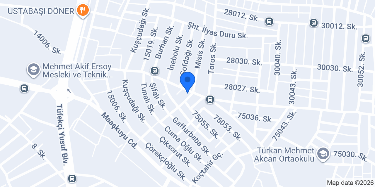 GAP Yazıcık Unlu Mamülleri konumu