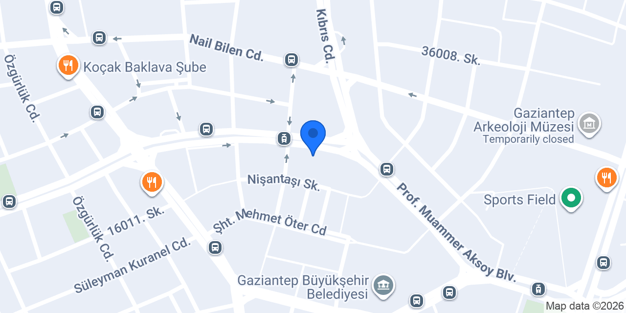 Gazimuhtar Western Union konumu
