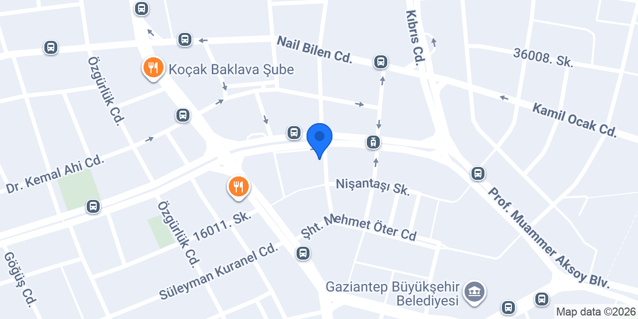 Maydonoz Döner Şehitkamil konumu