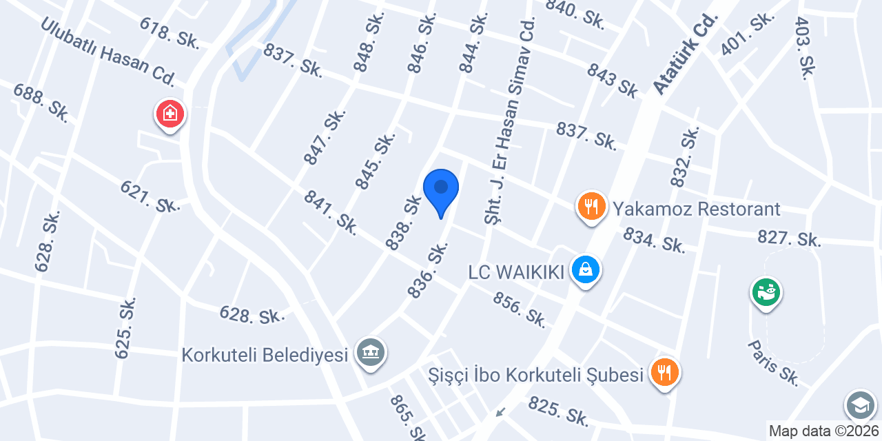 Gülat Mühendislik konumu