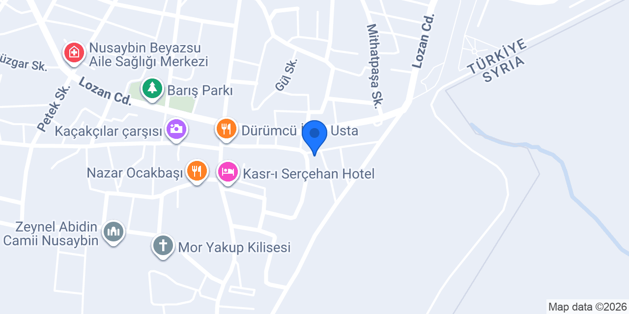 Şifa Terapi Merkezi konumu