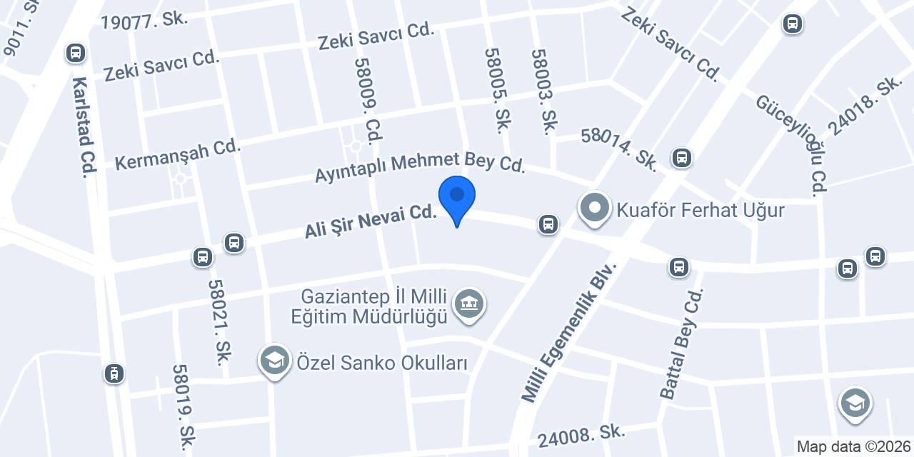 Gaziantep protez saç konumu