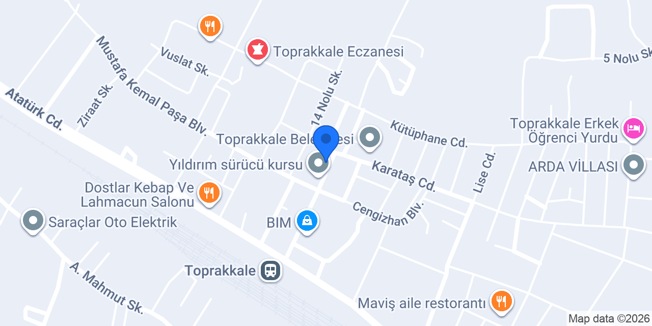 Uyduranoğlu Ticaret konumu