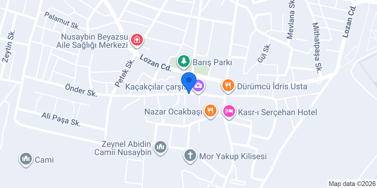 garsan hırdavat konumu