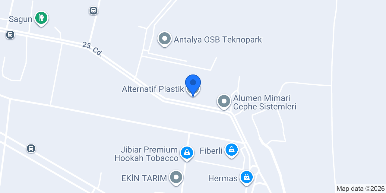 Alternatif Plastik konumu