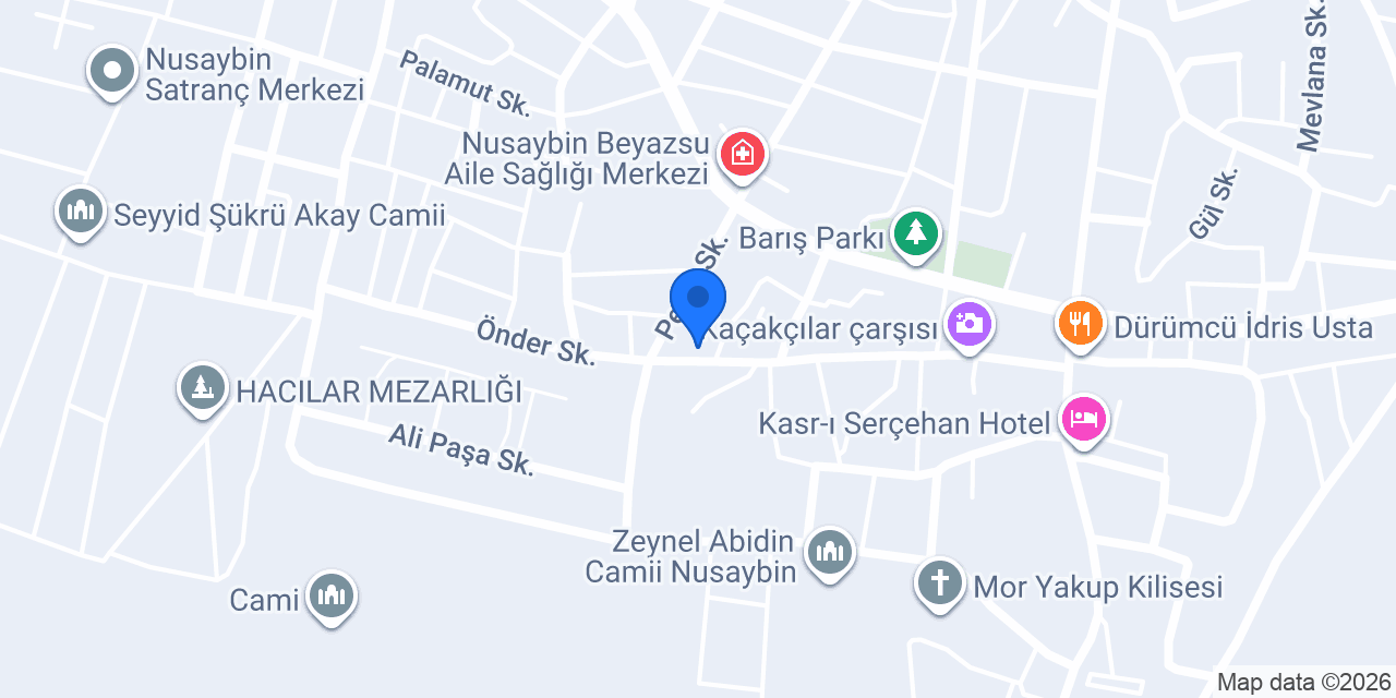 Sürat Kargo Nusaybin Şube konumu