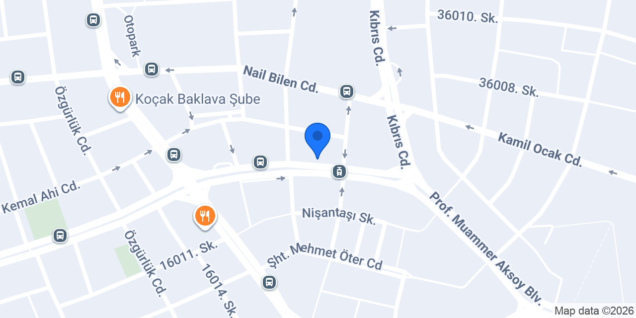 ING - Gaziantep Şubesi konumu