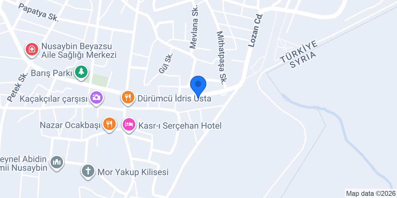 Nusaybin Tattoo konumu