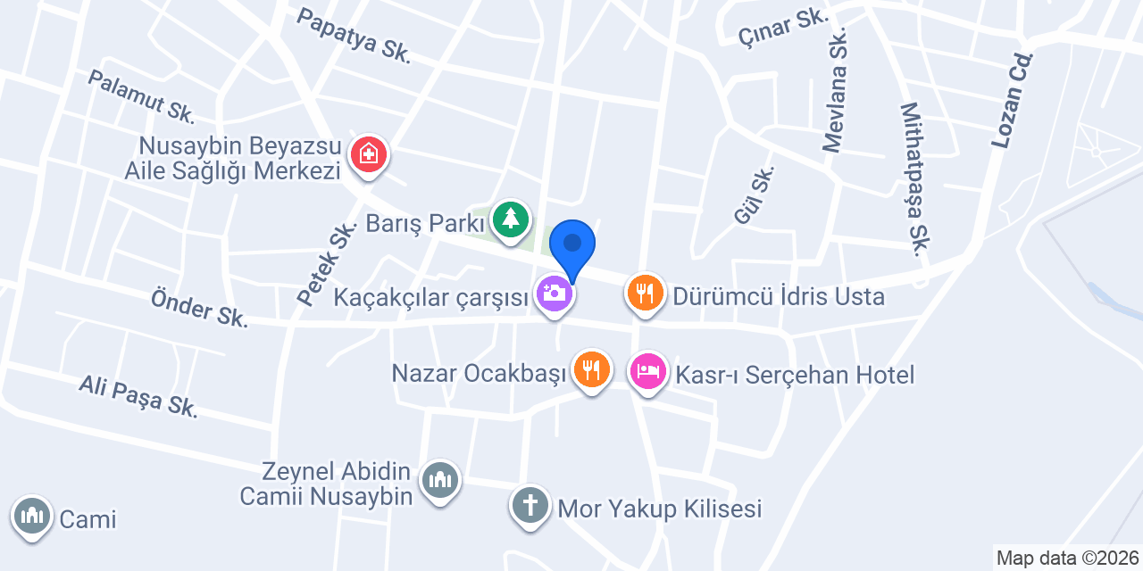 Yıldız Scarf konumu