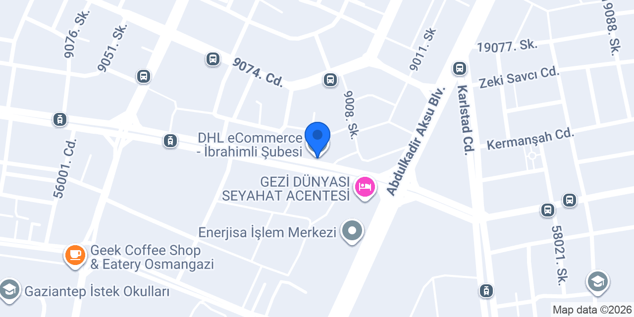 DHL eCommerce - İbrahimli Şubesi konumu