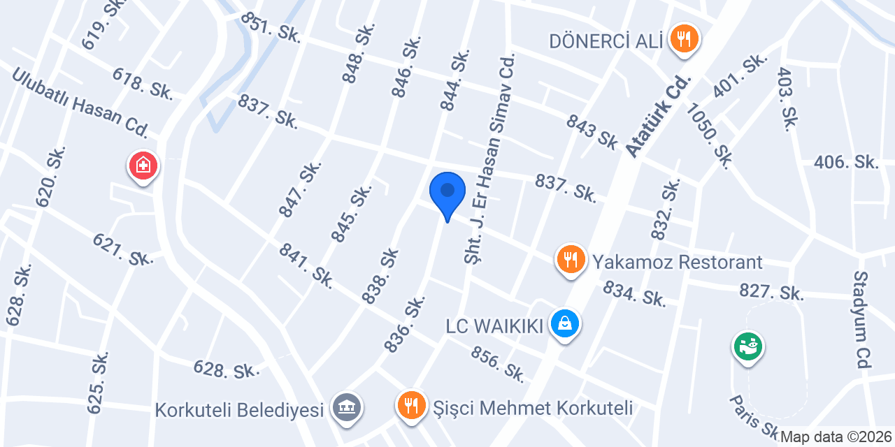 Korkuteli Aksoy Hafriyat konumu