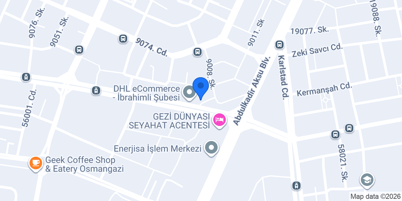 Arca Mobilya konumu