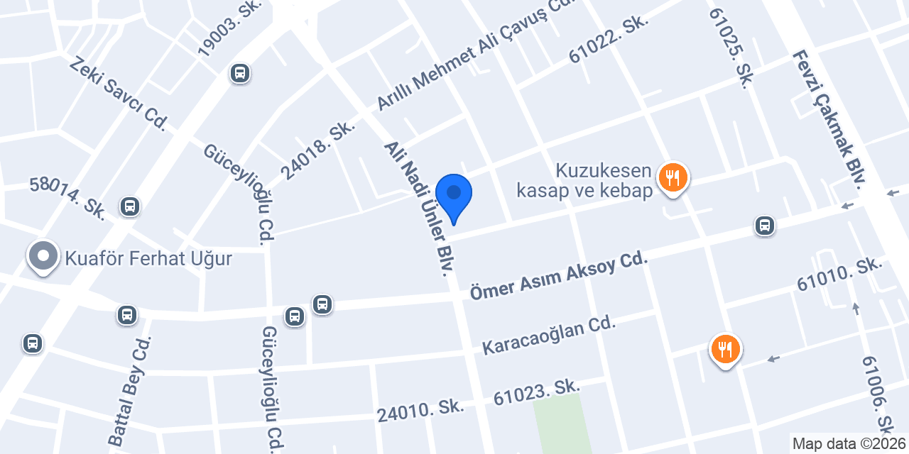 Toklu Kasap konumu