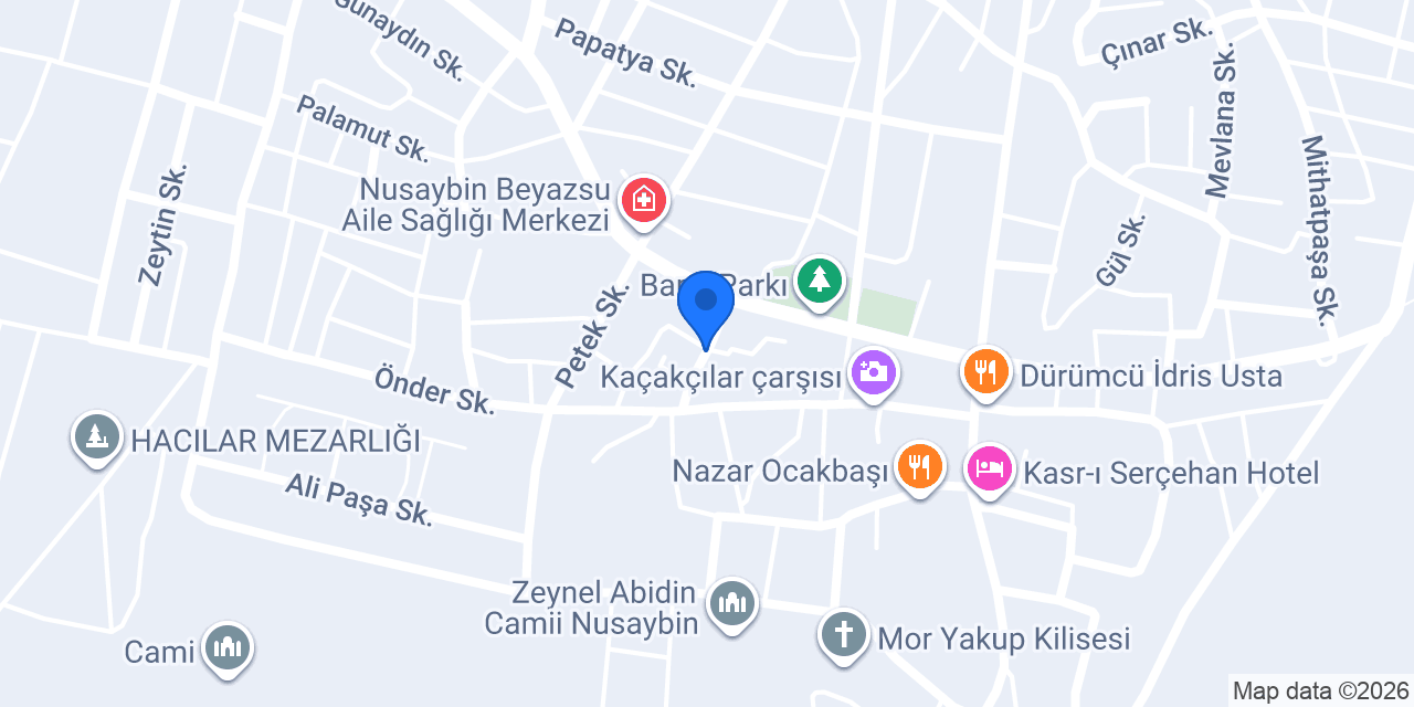 Zeynel Kuaför konumu