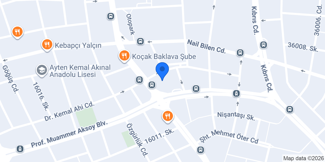 Ptt-gazimuhtar Paşa Şubesi konumu