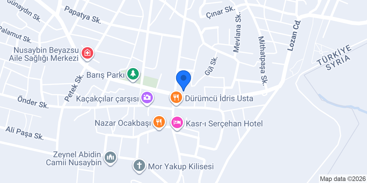 UĞUR GOLD NUSAYBİN konumu