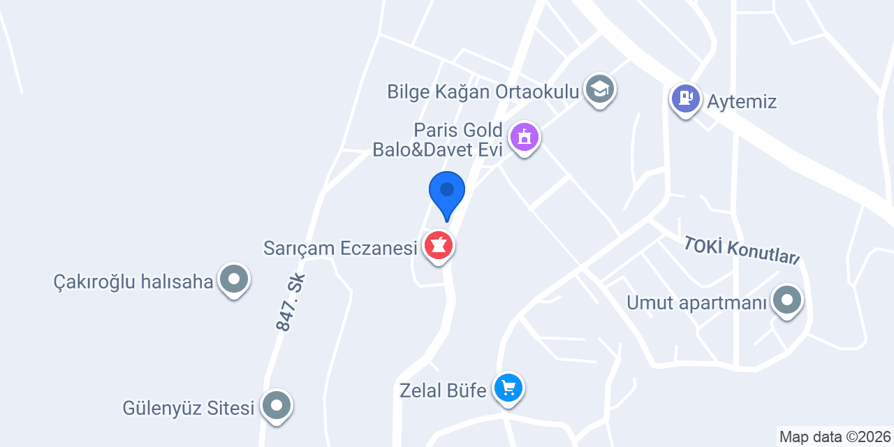 Derya Kebap Salonu Gültepe konumu
