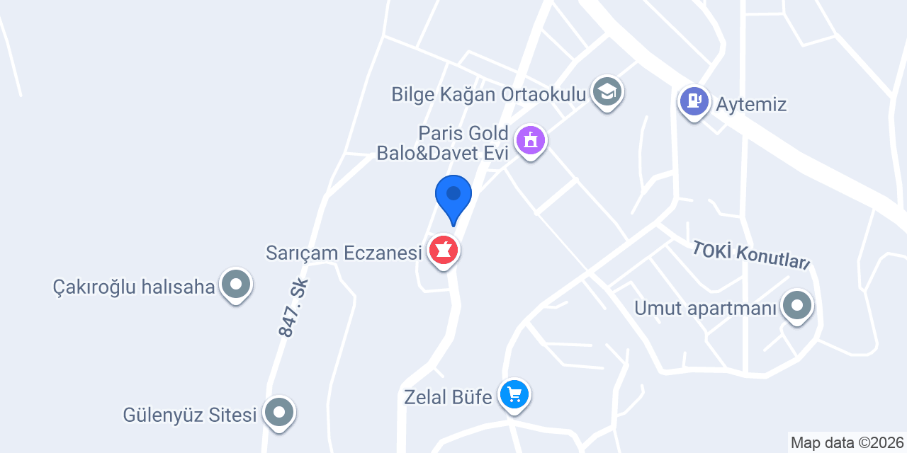 Gül Cerf Beauty Studio konumu