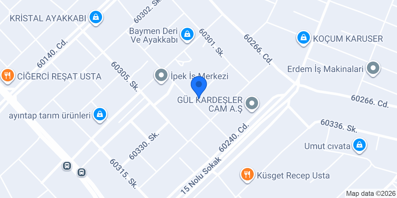 ECS EMİR ÇİFT CAM konumu