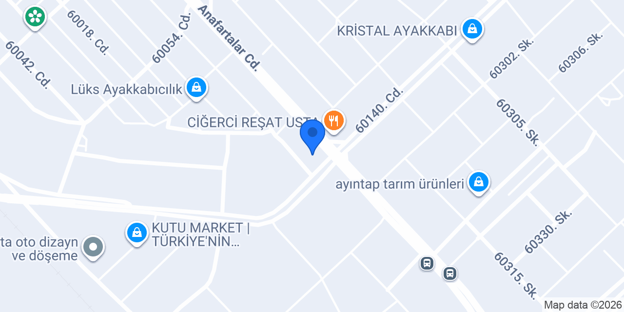 Yapı Kredi - Gaziantep Küsget Şubesi konumu