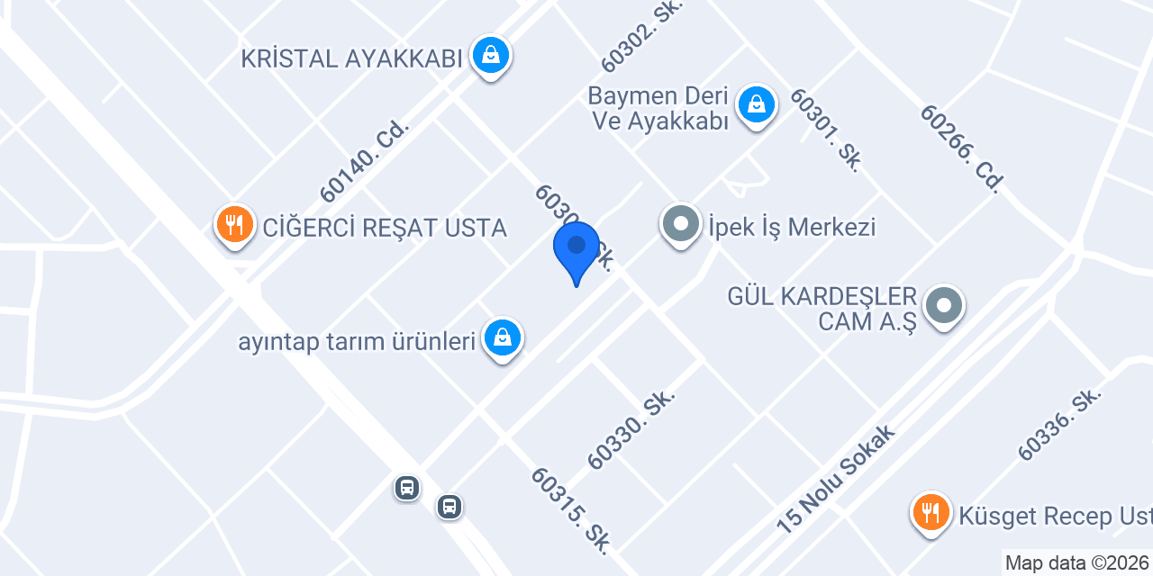 Hedef İş Makinaları konumu