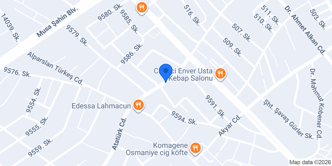 Park Döner konumu