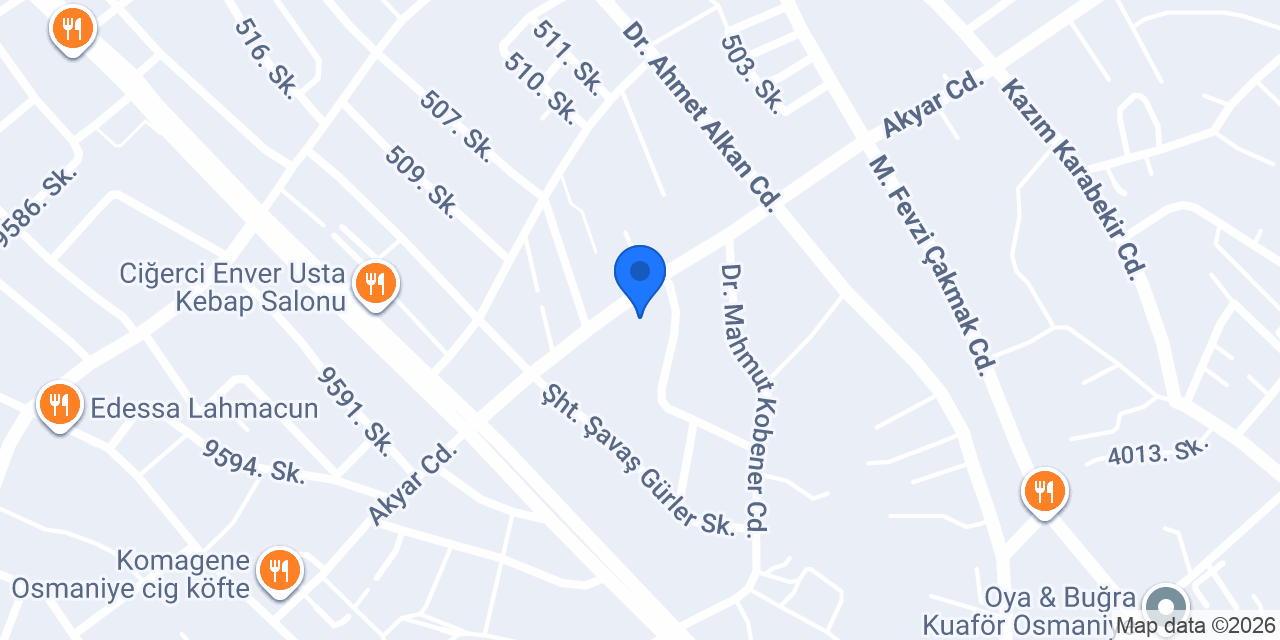 Özlemce Aksesuar konumu