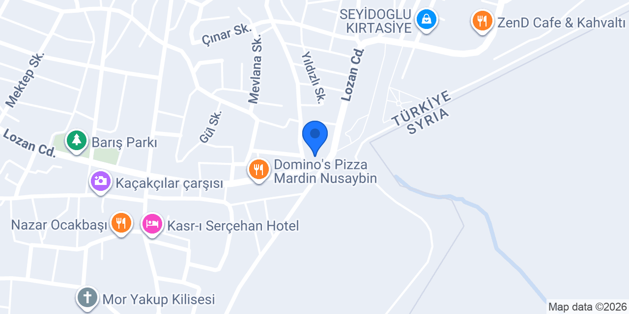 NUSAYBİNDE JİNEKOLOG - DR. CEM ÇAVDURİ konumu