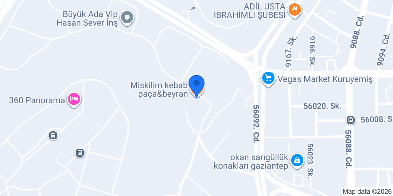 Miskilim kebab paça&beyran konumu