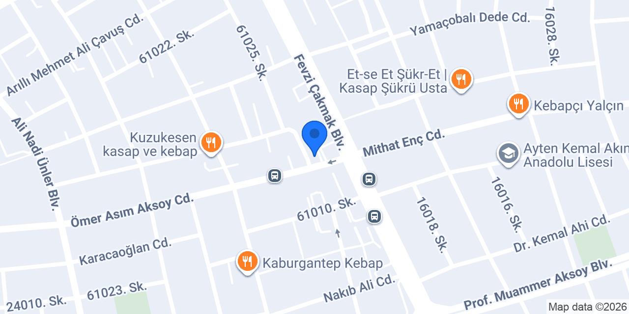 Mim Tasarım konumu